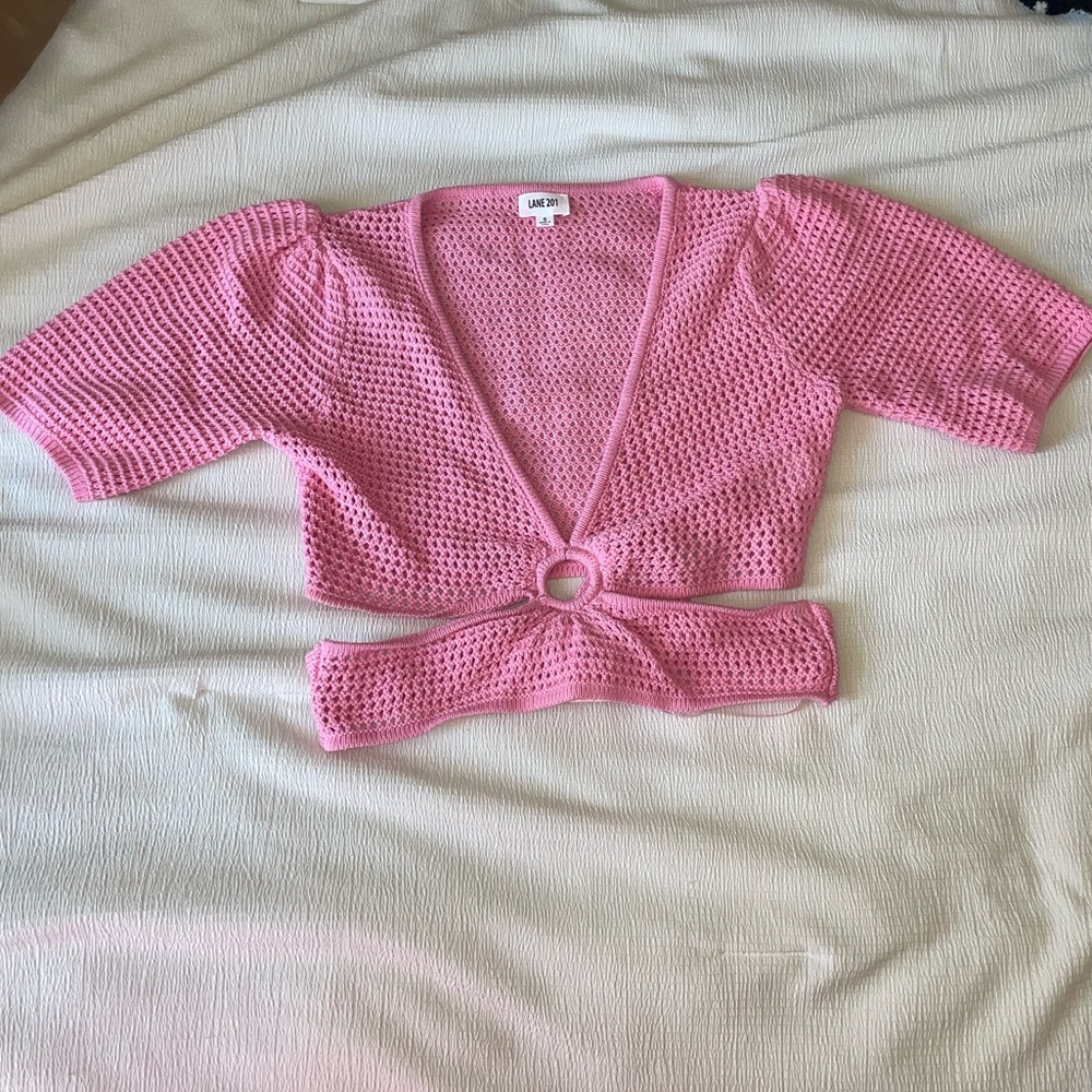 Pink knit top - Picture 2 of 5